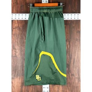 Nike Baylor Bears Woven Training Shorts Green Gold Mens Medium‎ NCAA 32774X-BX1